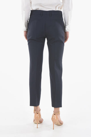 Wool Regular Leg Pants
