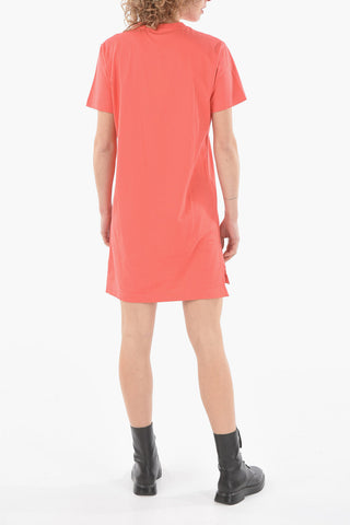 T-shirt Dress with TIGER Logo Print