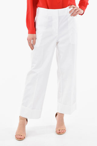 Cuffed Ankles Regular Pants