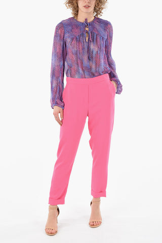 Elastic Waisted PANTY Trousers with Side Pockets
