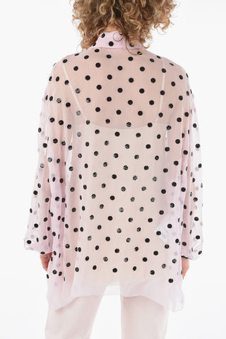 Silk Shirt With Sequins