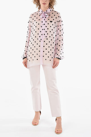Silk Shirt With Sequins