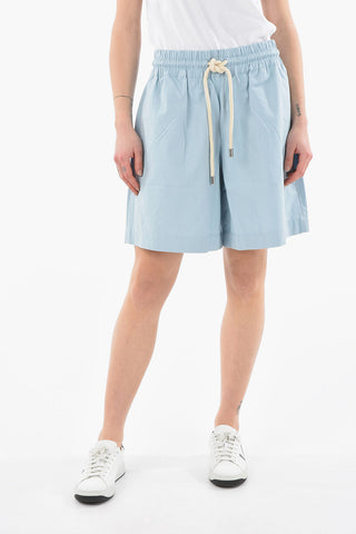 WHITE LABEL Shorts con Coulisse a Vita Alta