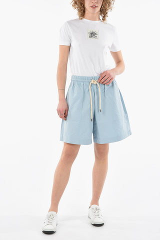 WHITE LABEL Shorts con Coulisse a Vita Alta