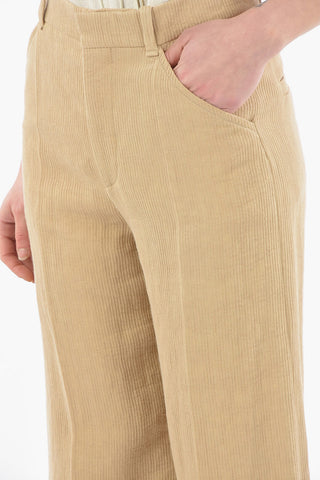Linen Flared Pants