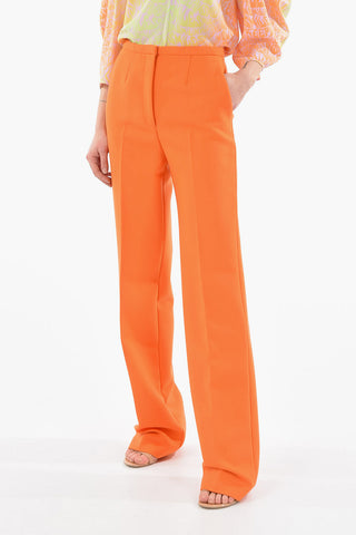 Virgin Wool High Waisted TOILE NATTE Palazzo Pants
