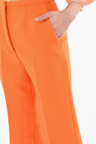 Virgin Wool High Waisted TOILE NATTE Palazzo Pants