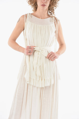 Sleeveless Silk Tunic Dress