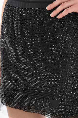 Minigonna PARTY PROJECT Con Strass
