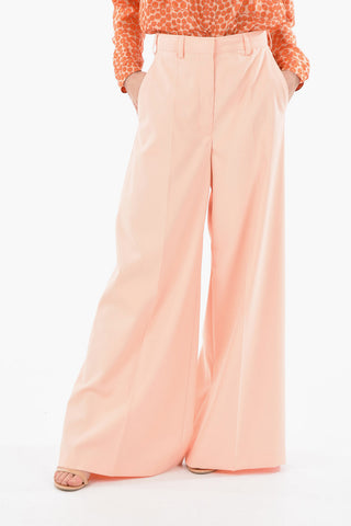 2 Pocket Wide Leg Pants with Belt Loops
