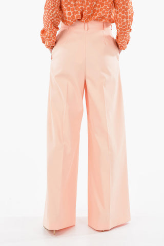 2 Pocket Wide Leg Pants with Belt Loops