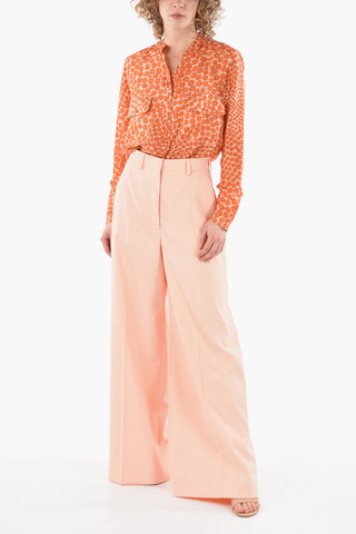 2 Pocket Wide Leg Pants with Belt Loops