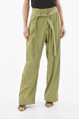 High Waist Belted Pants