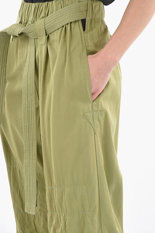 High Waist Belted Pants