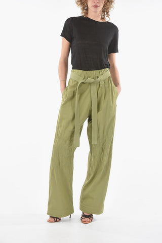 High Waist Belted Pants