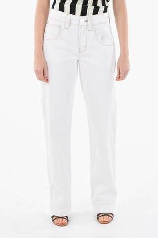 Visible Stitching Oversized Jeans 23cm
