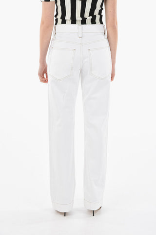 Visible Stitching Oversized Jeans 23cm