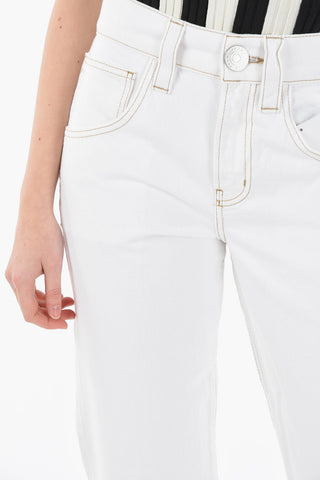 Visible Stitching Oversized Jeans 23cm