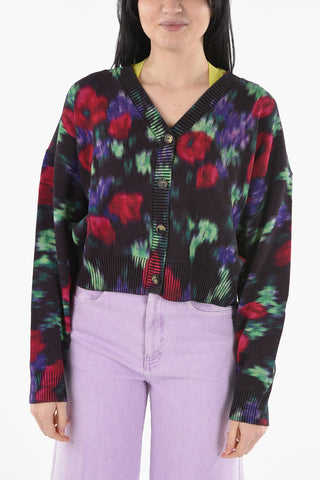 Cardigan in Cotone a Fantasia