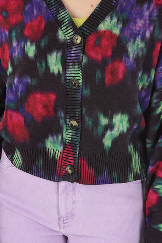 Cardigan in Cotone a Fantasia
