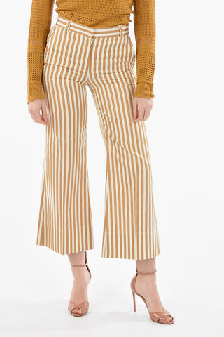 Striped Cotton and Silk MELODY Pants