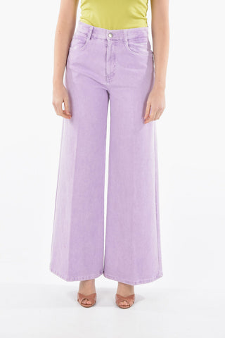 Wide Leg Stretch Denims 34cm