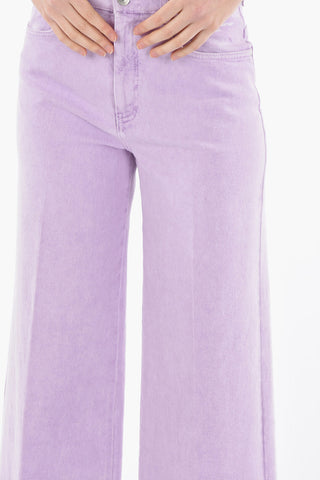 Wide Leg Stretch Denims 34cm