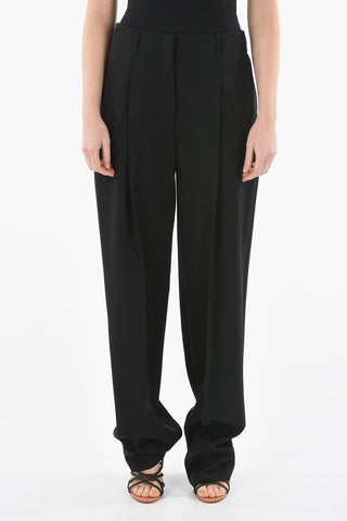 Pantaloni in Lana ad 1 Pince