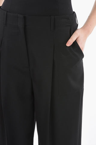 Pantaloni in Lana ad 1 Pince