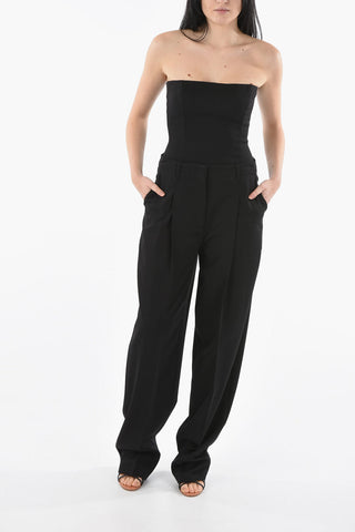 Pantaloni in Lana ad 1 Pince
