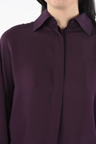 Long Sleeved Silk Shirt