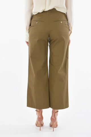Flared Cropped Pants