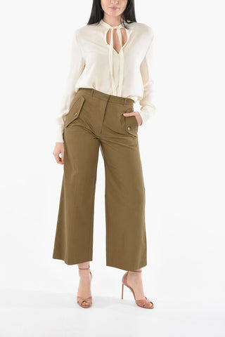 Flared Cropped Pants