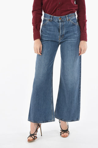 Jeans Wide Leg a Vita Alta