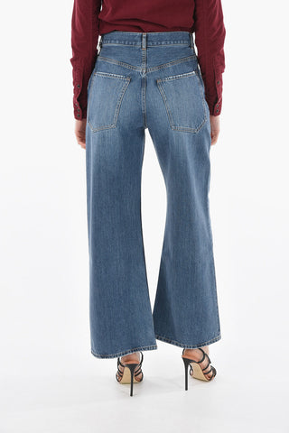 Jeans Wide Leg a Vita Alta