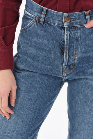 Jeans Wide Leg a Vita Alta