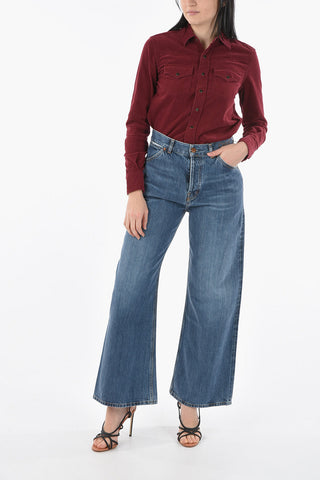 Jeans Wide Leg a Vita Alta