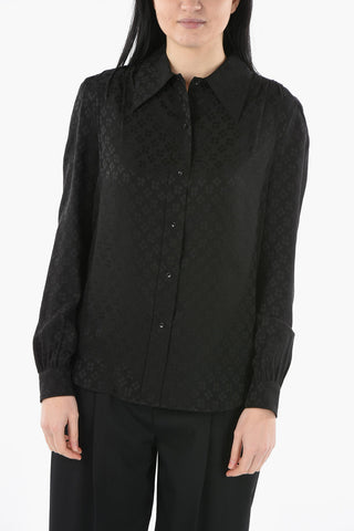 Jacquard Silk Shirt