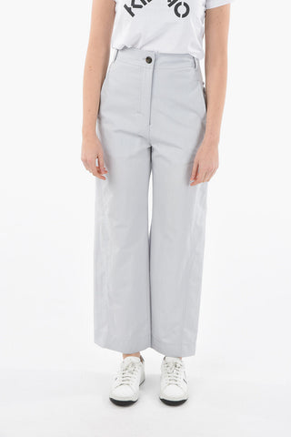 High Waist 4 Pockets Palazzo Pants