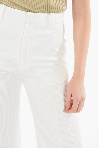 Linen Flared Pants