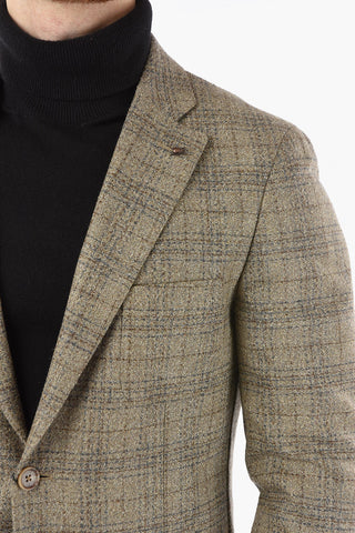 CC COLLECTION Giacca REWARD Semifoderata con Fantasia a Quadri