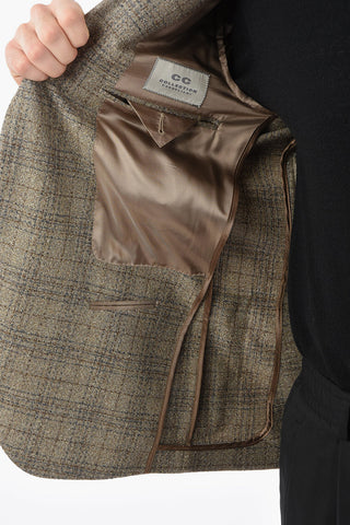 CC COLLECTION Giacca REWARD Semifoderata con Fantasia a Quadri