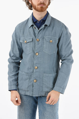 Overshirt Utility DERBY in Lino
