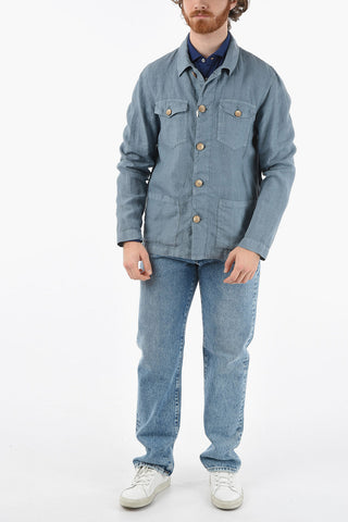 Overshirt Utility DERBY in Lino