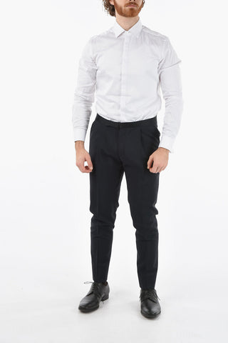 CC COLLECTION Pantaloni CERIMONY RESET a 1 Pince 