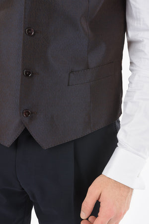 Silk 4-Button Waistcoat ACADEMY CERIMONIA