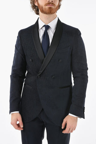 CC COLLECTION Velour CERIMONIA REWARD shawl lapel tuxedo jacket
