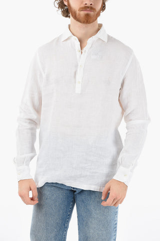 Camicia TYLER in Lino a Tinta Unita