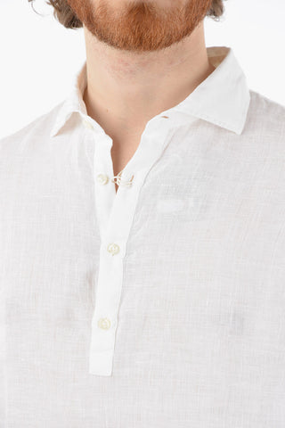 Camicia TYLER in Lino a Tinta Unita