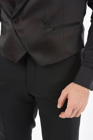 CC COLLECTION Patterned Double Breasted CERIM.RESET Waistcoat